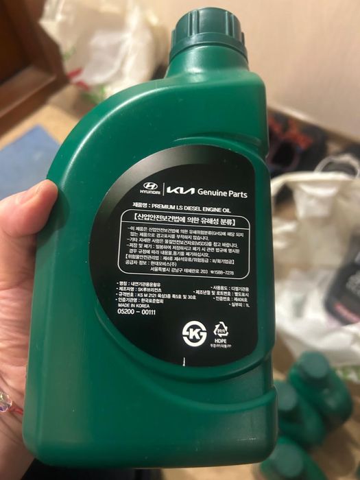 Масло Mobis hyundai kia Premium LS DIESEL 5W30 1L 6L