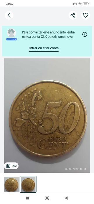 Moeda de cinquenta cêntimos