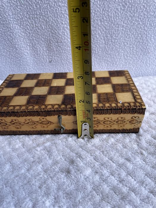 Drewniany zestaw do szach