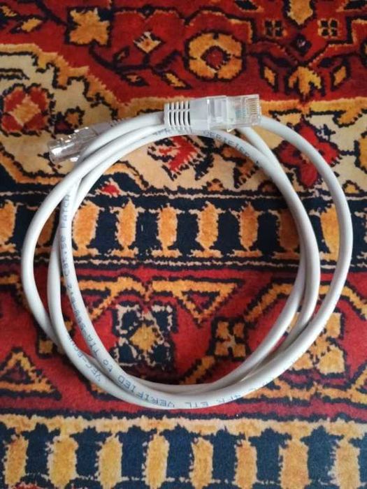 Kabel Ethernet LAN RJ45 biały