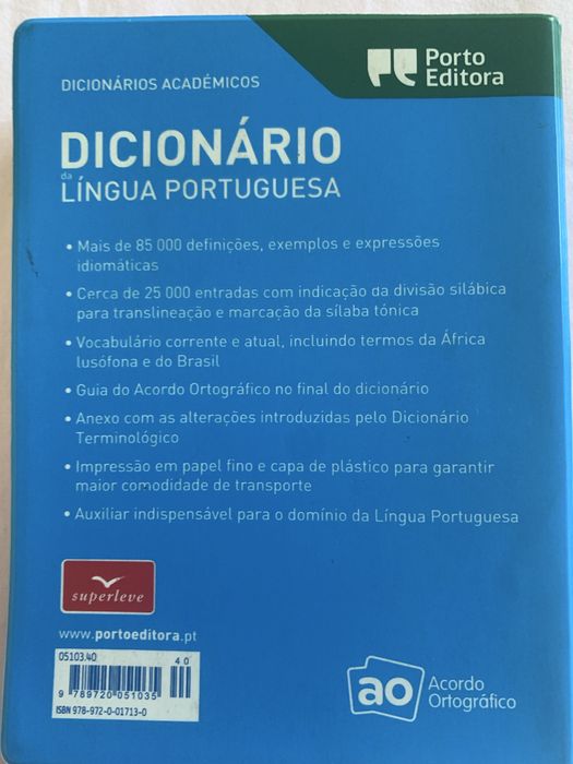 Dicionario Lingua Portuguesa/ Novo