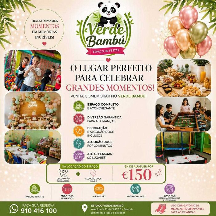 Espaço para Festas e Convívios