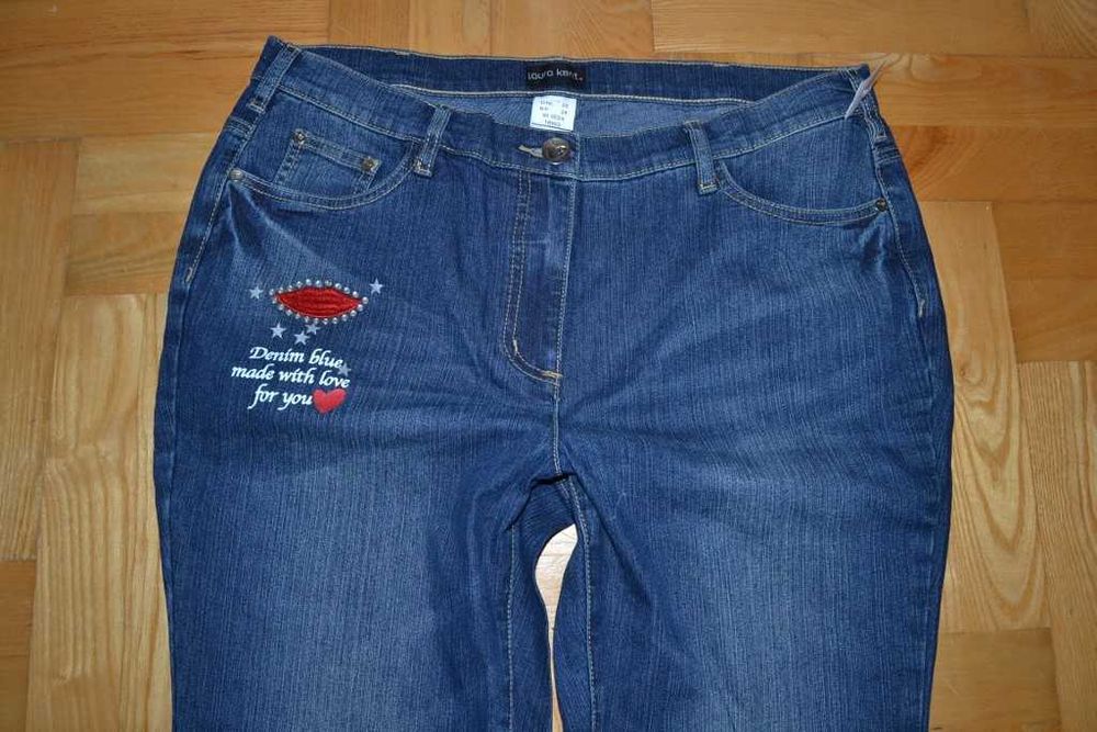 1925#spodnie jeansy elastyna 46/48