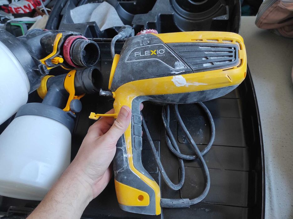 Pistolet malarski natryskowy Wagner W590 Flexio - GŁOWICE + WALIZKA