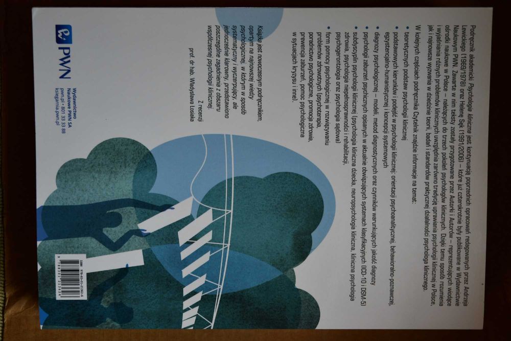 Psychologia kliniczna red. Lidia Cierpiałowska