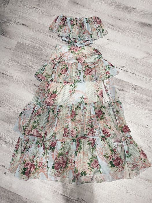 Komplet top bluzka premium butik