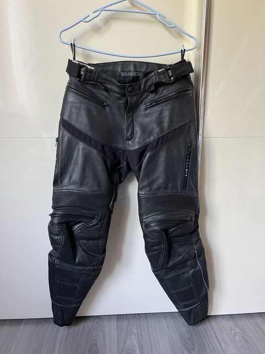 Шкіряні мотоштани Vanucci розмір 48