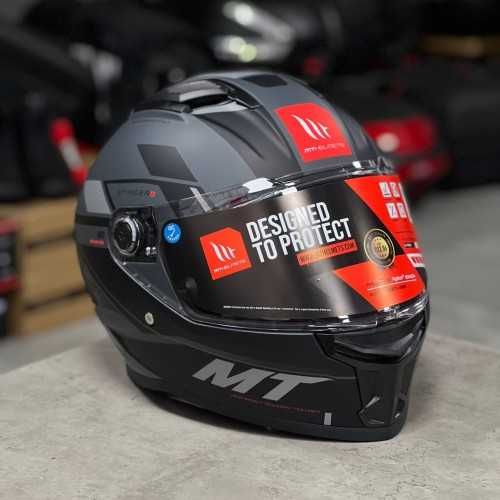 MT STINGER 2 Zivze C2 Matt Grey Мотошлем Шлем для мотоцикла/скутера