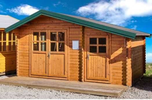 Domek Ogrodowy narzędziowy Anastazja 13m2 450x300cm 35mm z podłogą