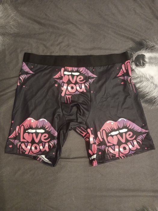 Majtki męskie z nadrukiem r.XL