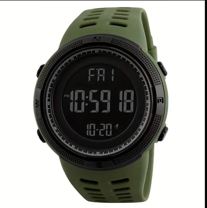 Чоловічий тактичний спортивний годинник з підсвіткою