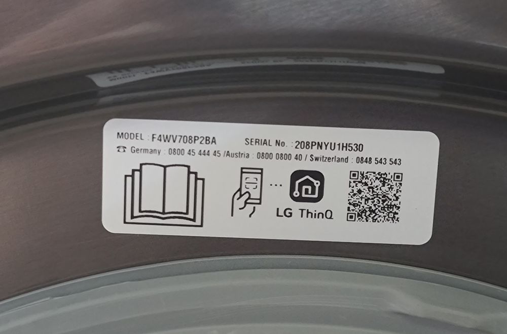Пральна машина LG 10.5kg 1400 віджим А+++.Гарантія