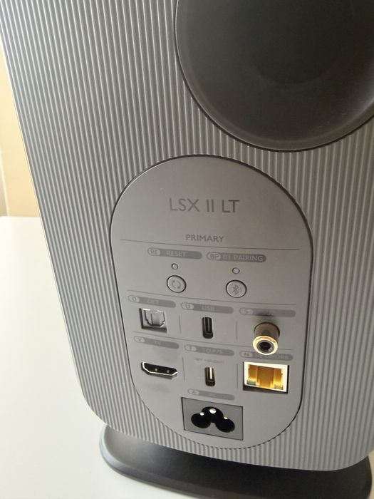 KEF LSX II LT Graphite Grey + Suportes KEF P1 | Como Novas | Fatura + Caixa