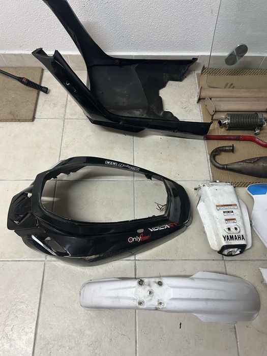 Peças para dt lc, aerox e bws.