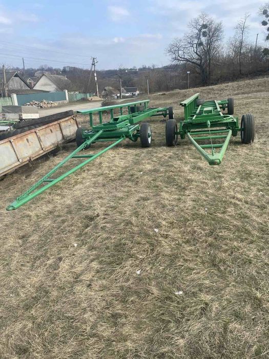 Універсальний Візок Тєлєжка Тележка Для Жатки, На Ресорах, На Кругу.