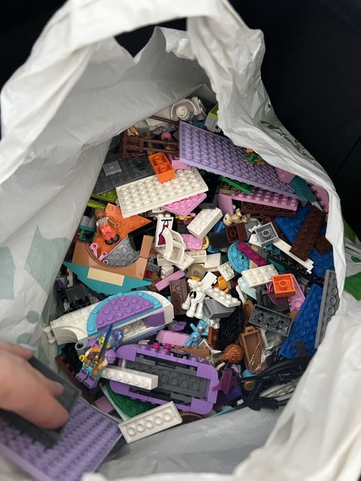 Klocki lego mix minecraft friends creator