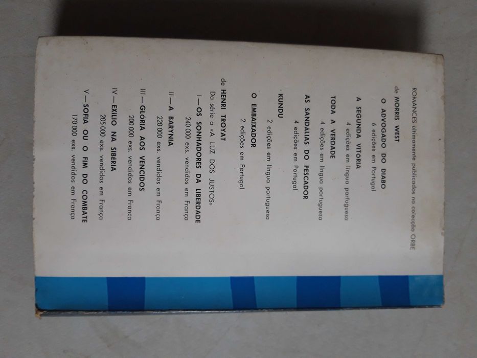 Livro PA-3 - Morris West - Filhos das Trevas