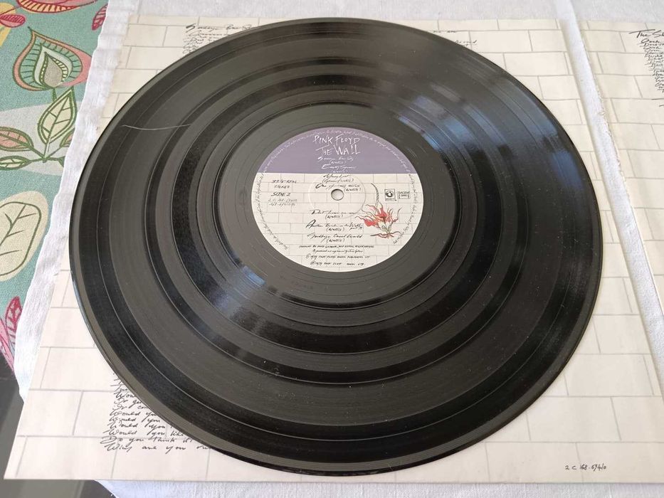 Pink Floyd – The Wall (LP  Edição Original 1979  Rock Progressivo / Art Rock  Boa Condição  Edição Francesa)