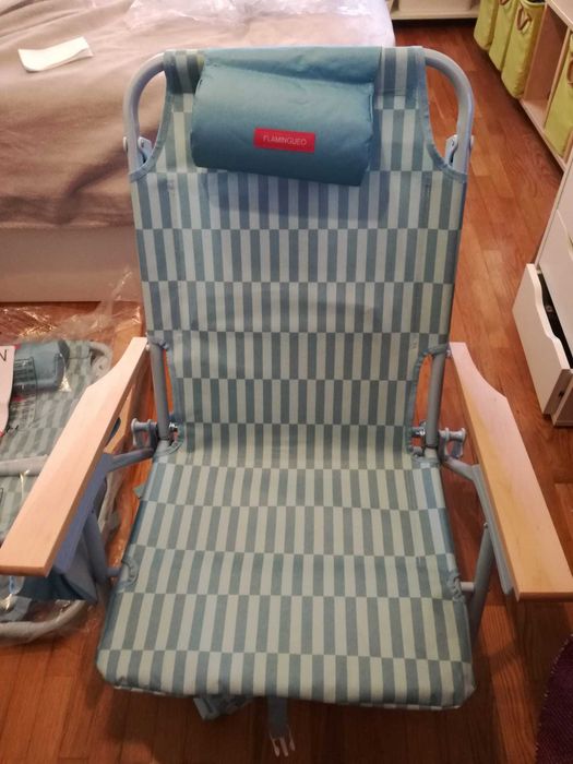 Cadeiras de praia/jardim ODIN NOVAS Reclináveis (5 posições)