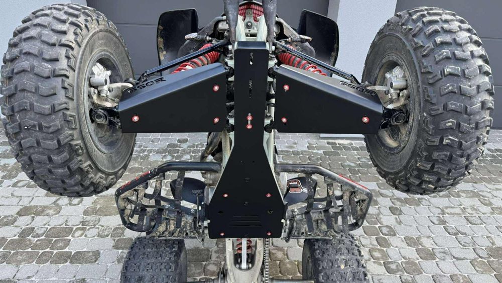 ALUMINIOWE Osłony wahaczy I spodu Yamaha Raptor 660