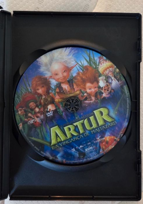 DVD Artur e a vingança maltazard