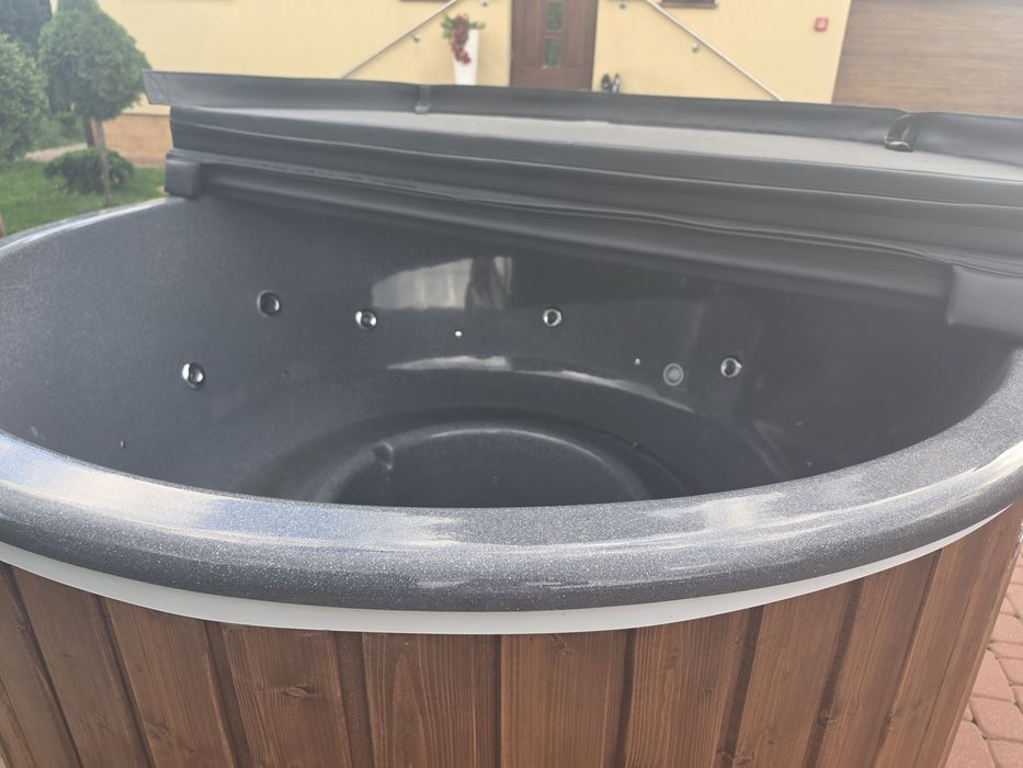 Nowa balia 225cm Duża jacuzzi kompletna cały zestaw ruska bania nowa