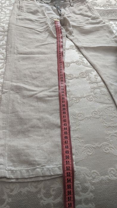 Костюм льон Zara, 122 см, заміри на фото