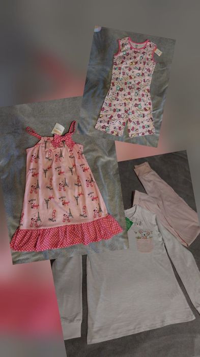 Піжама пижама сорочка нічна домашній костюм для дівчинки 7 8  Carter’s OVS сукня 9 10 11 труси 12 13 14