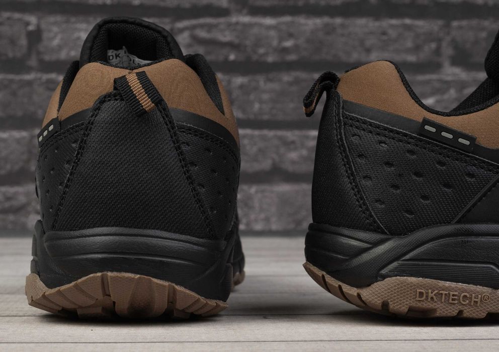 Czarne Buty Męskie Trekkingowe 41-46 DK Soft Shell Wodoodporne