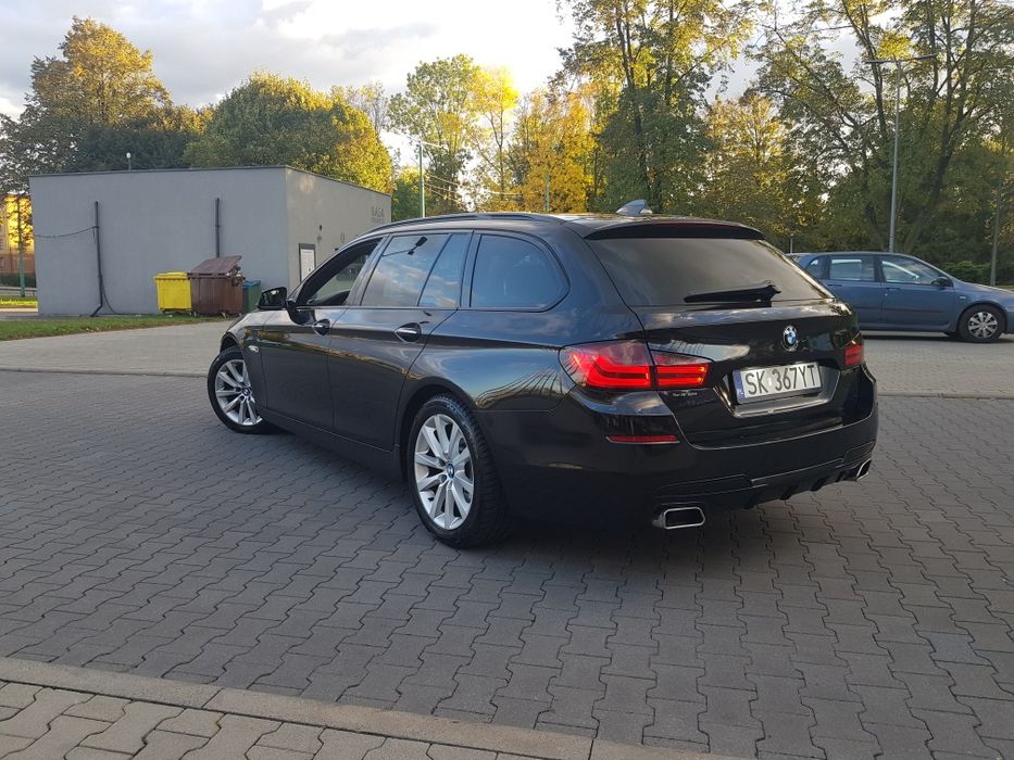 BMW F11 520d, mpakiet, shadowline, komforty, el.klapa, automat,łopatki