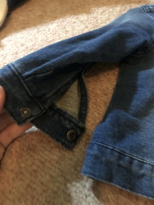 Джинсова куртка на хлопчика