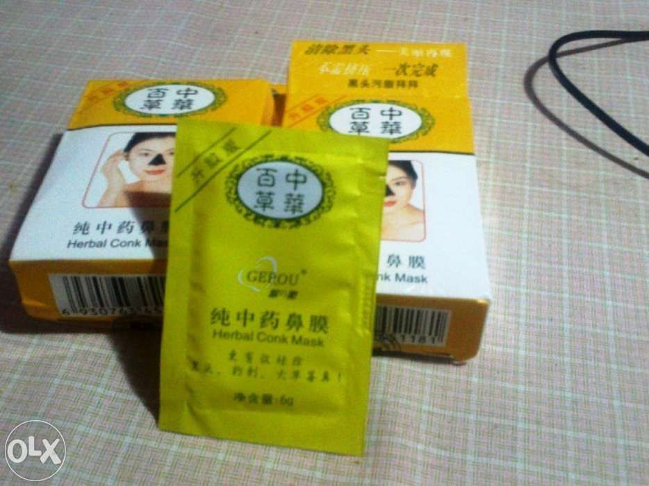 Mascara ervas para remover os pontos negros Herbal Conk Mask