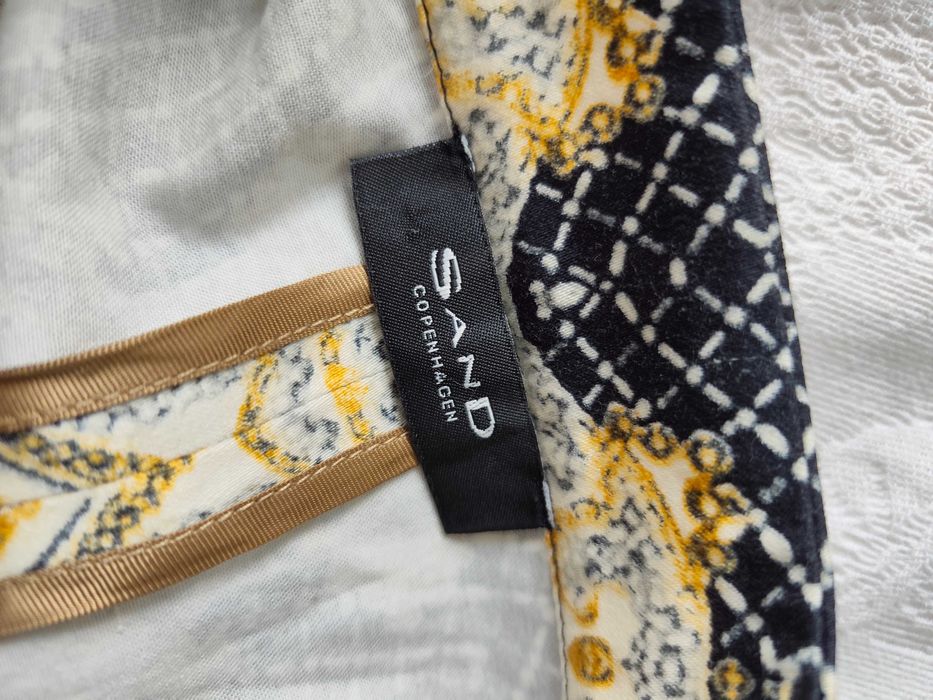 Marynarka żakiet barokowy wzór premium elegancka scandi Sand Copenhagen