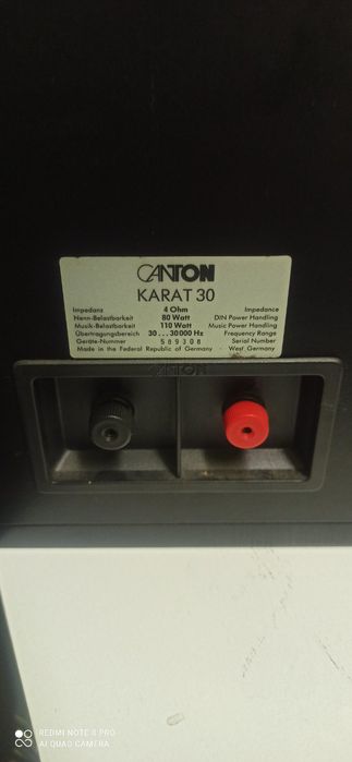 Акустика Canton Karat 30 80Вт 4Ω виробництва Німеччина