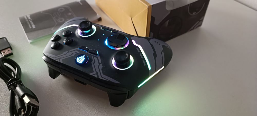 Comando RGB wireless para jogos pc, ios, switch, android NOVO