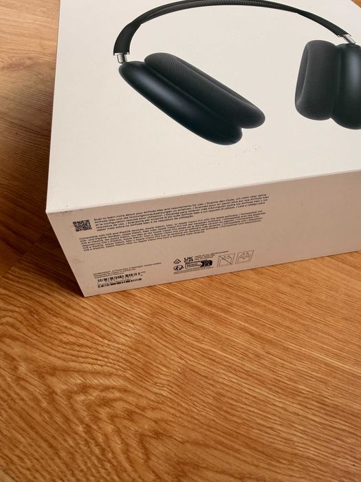 Słuchawki Bezprzewodowe Apple AirPods Max Czarne Space Gray ANC Bluetooth Nowe