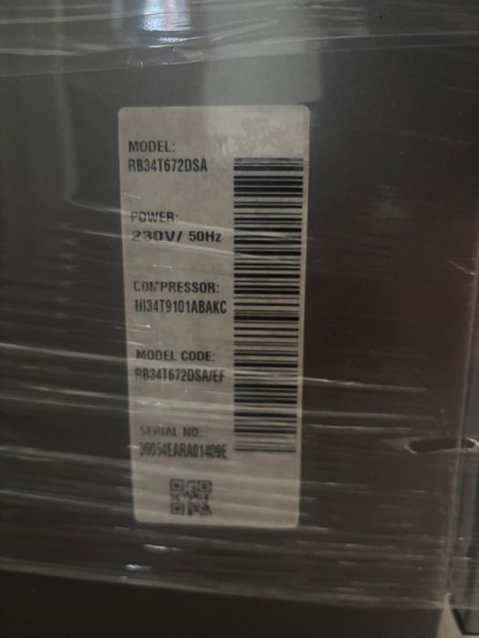 Frigorífico Combinado Samsung RB34C672DSA/EF No Frost 384L Inox – Como Novo