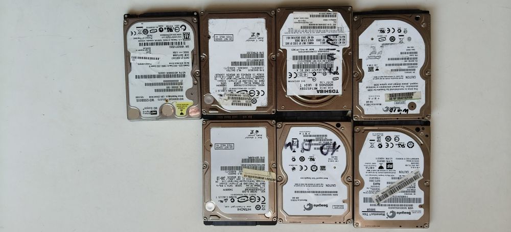 Жорсткі диски HDD, по 80 коп./Gb