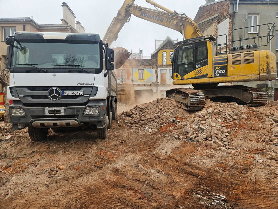 Odbiór wywóz odpadów budowlanych z twojej budowy kontenery wywrotki