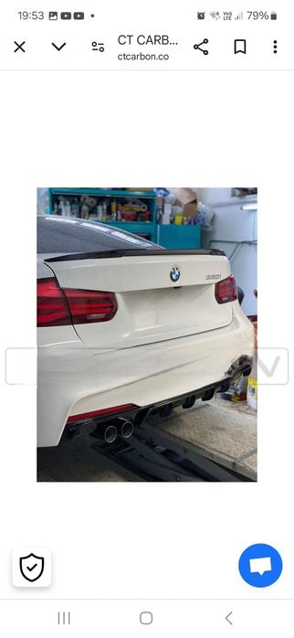 Difusor BMW f30/ f31
