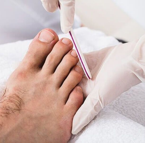 Pedicure ao domicílio
