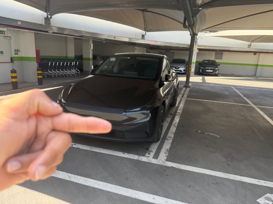 Tesla model y para alugar tvde