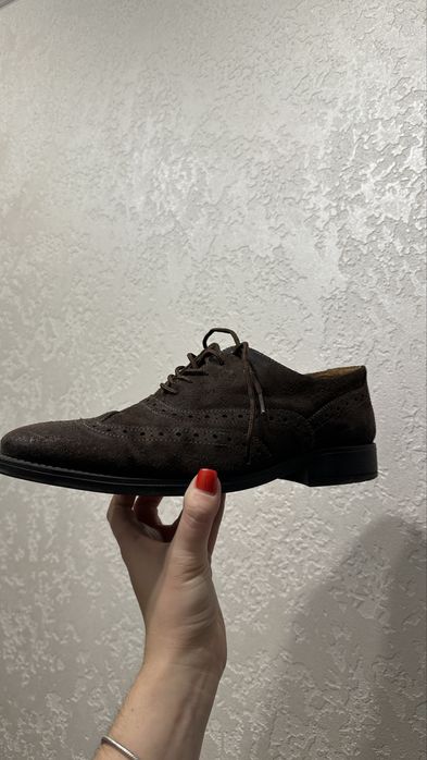 Туфлі замшеві чоловічі Massimo Dutti