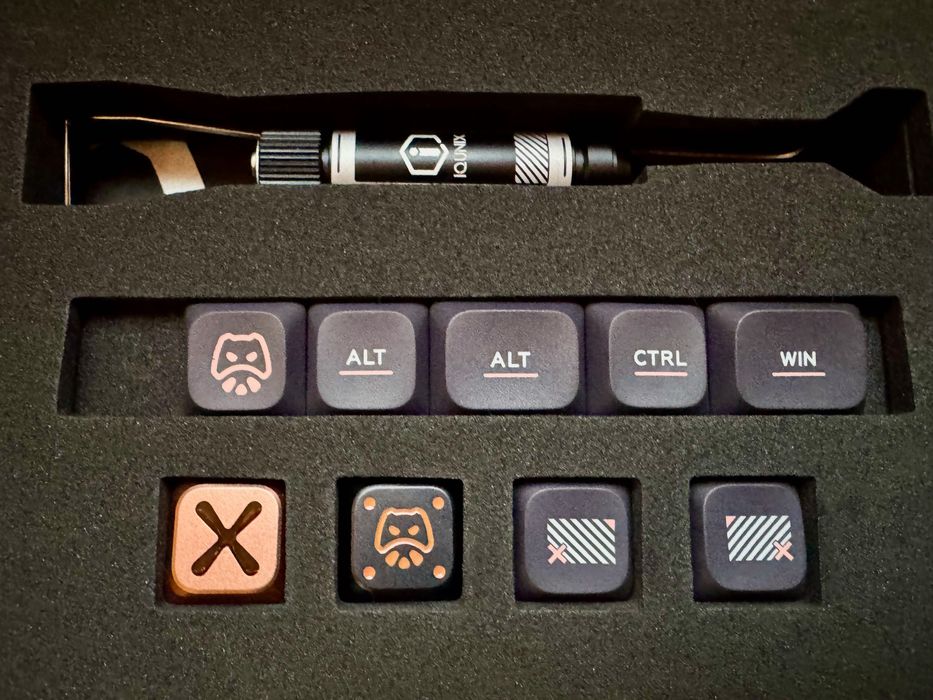 IQUNIX MG75 – bezprzewodowa mechaniczna klawiatura 75% | stan idealny