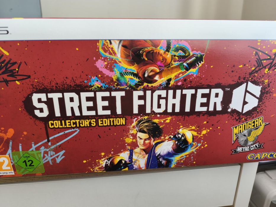 Street Fighter 6 Collector’s Edition NOVO RARO PS5