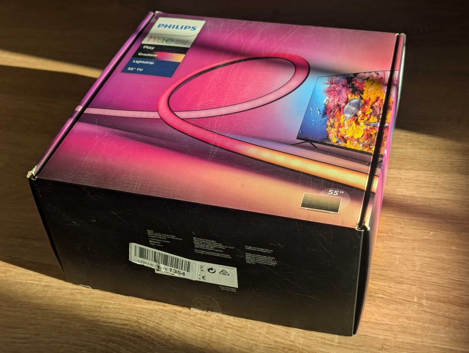 Philips hue gradient lightstrip 55" taśma LED tv telewizor