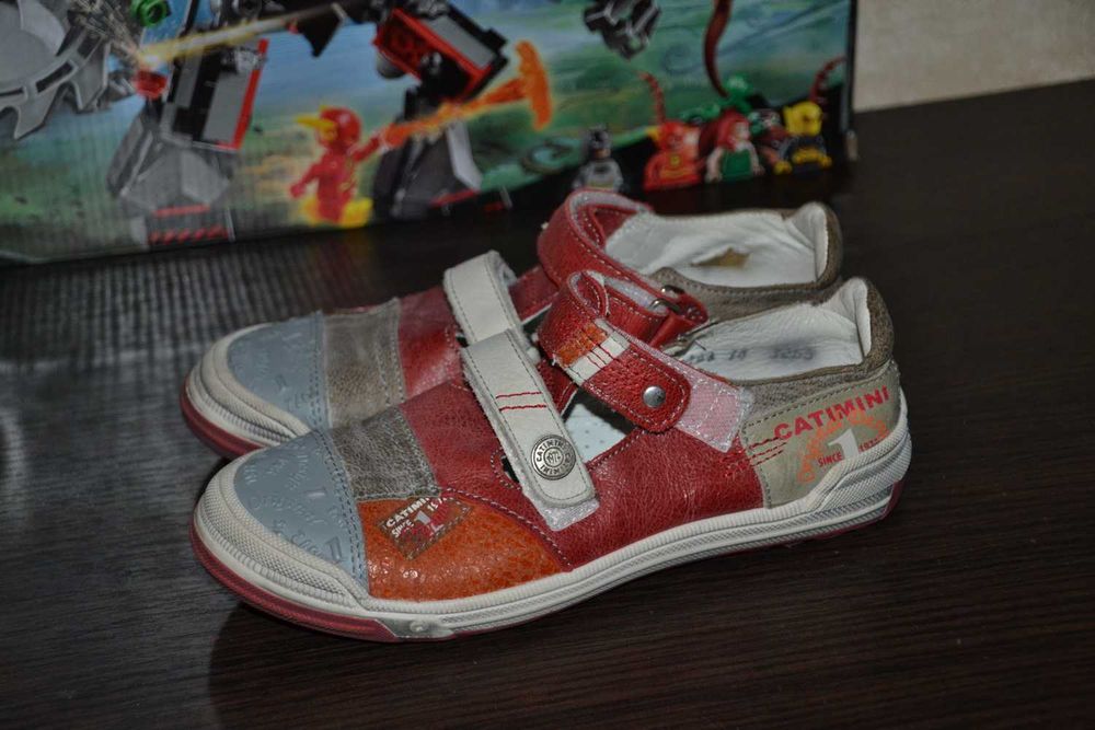 Туфлі/мокасини Catimini р.32, нат.шкіра, устілка 20.5см