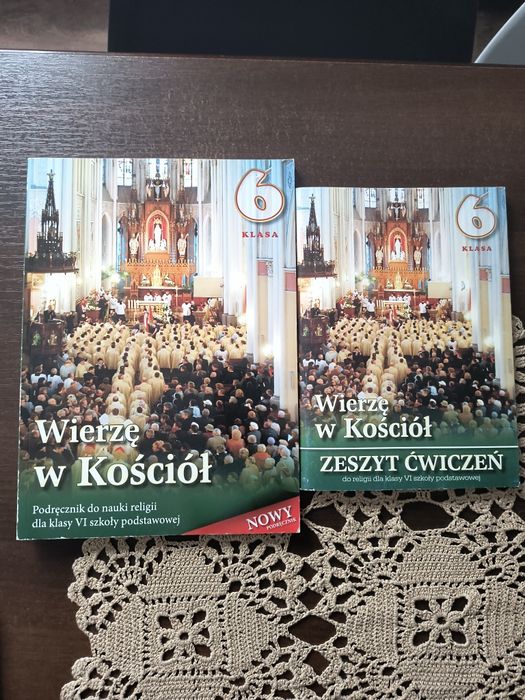 Podręcznik +ćwiczenia religia 6