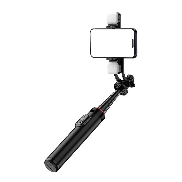 Selfie stick WC12YDS teleskopowy tripod 1.3m ze stopu aluminium z podw