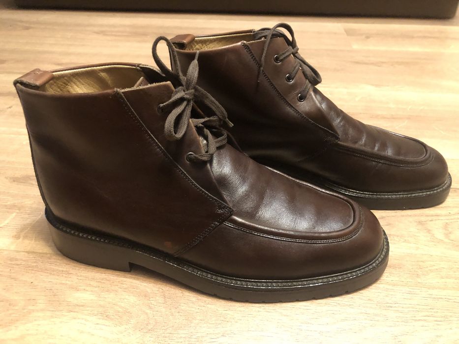 Bally шкіряні чоботи кожаные ботинки Ralph Santoni Tods